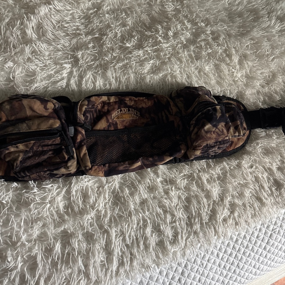 Hunting belt camo